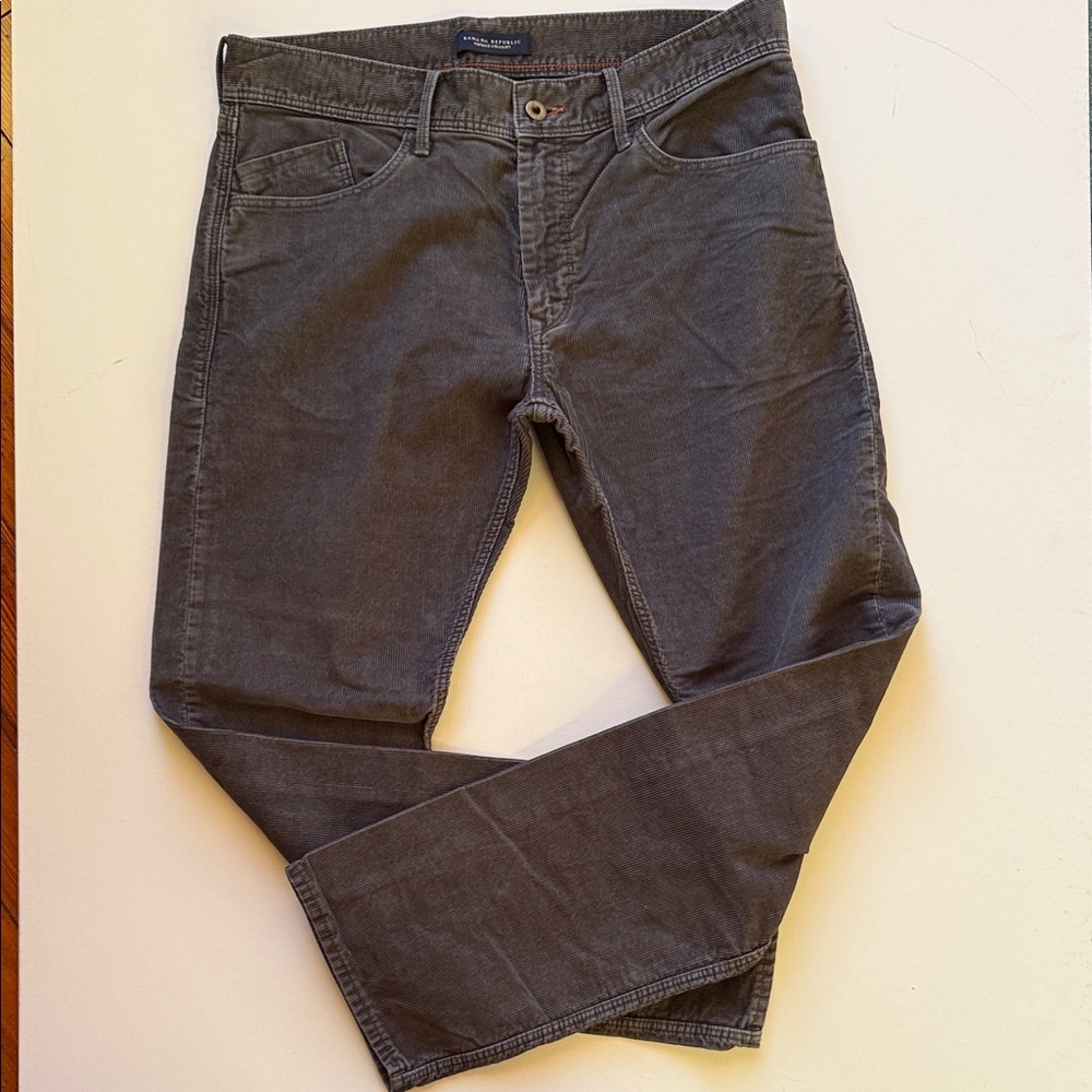 Banana Republic Dark Gray vintage straight Jeans